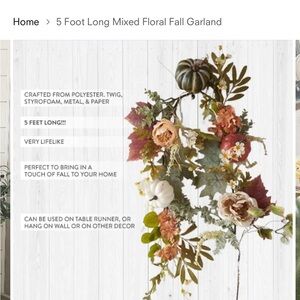 Beautiful Fall Garland